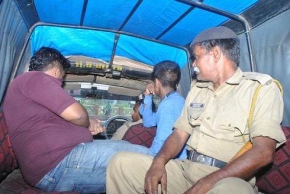 Tripura Police: 2-wanted culprits arrested from the center of the city Tripura Police: 2-wanted culprits arrested from the center of the city